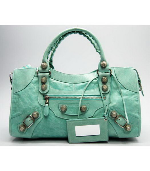 Balenciaga City Bag in pelle verde